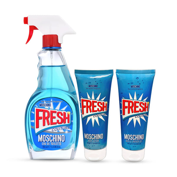 Moschino Fresh Couture Mini 3 Piece Gift Set - Sensa Beauty