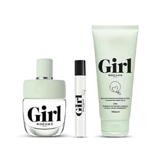 Rochas Girl 3-Piece EDT Lotion Gift Set