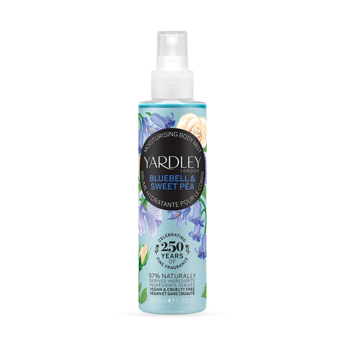 Buy Yardley Bluebell Sweetpea Fragrance Mist by Yardley at Sensa Beauty