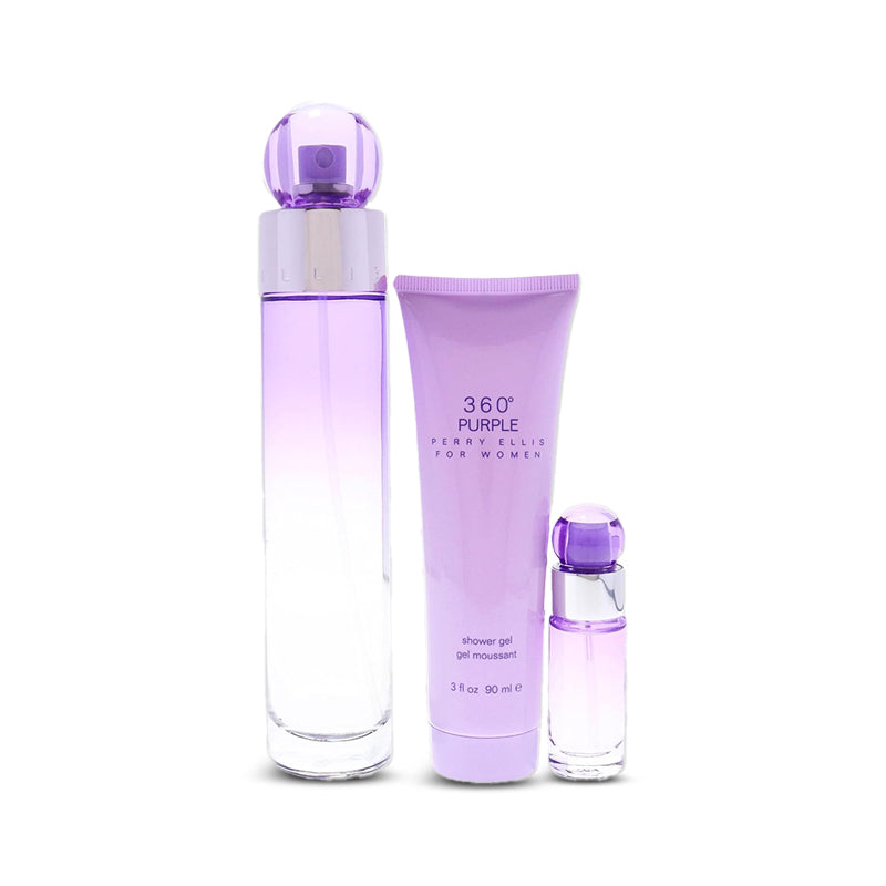 360 Purple 3-Piece Gift Set