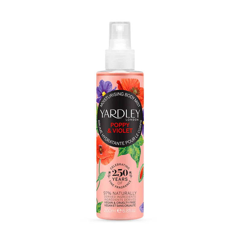 shop Yardley Poppy & Violet Fragrance Mist for Women online