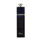 Luxurious Dior perfume bottle with sleek dark design and silver detailing.