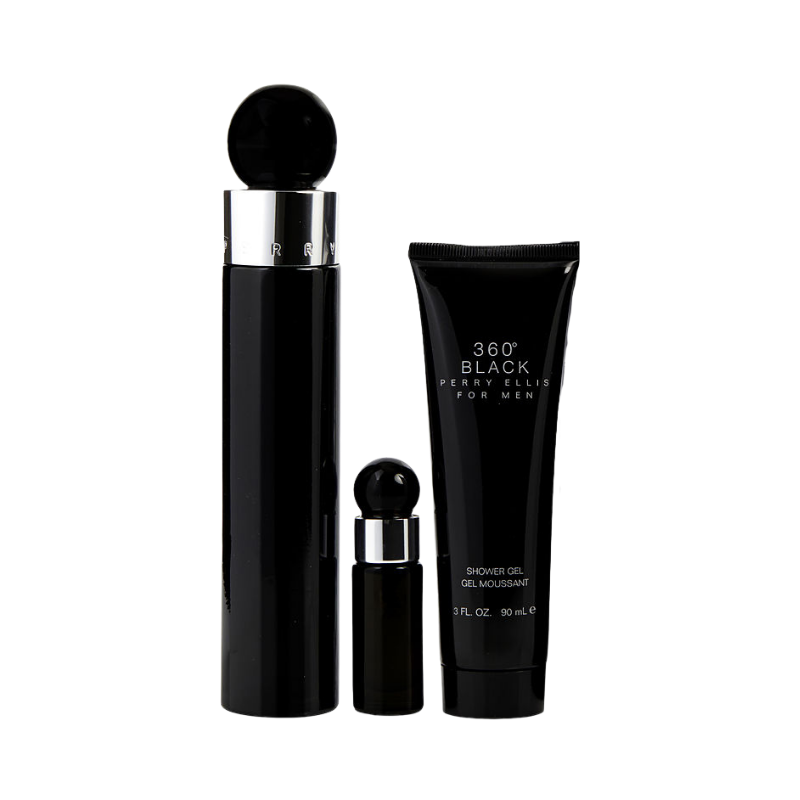 360 Black for Men 3-Piece Gift Set