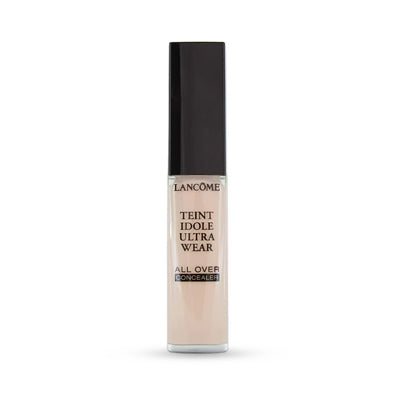 Lancome Teint Idole Ultra Wear All Over Concealer bottle against white background